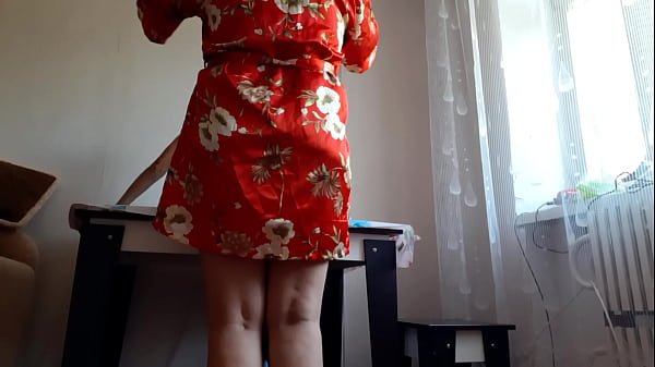 When my girlfriend went to the store, her mother fucks me very loudly and passionately – Lesbian illusion girls
